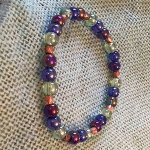 Multicolor beaded bracelet